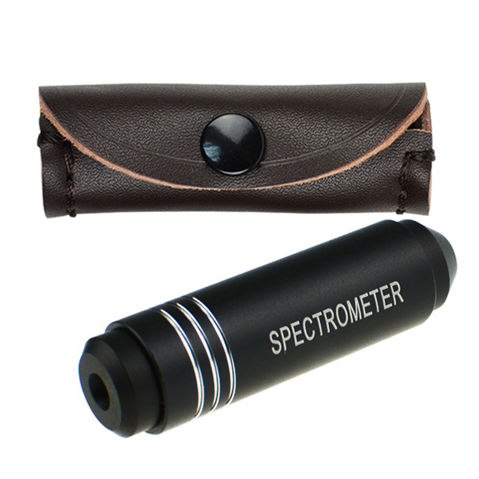 Spectroscope Handheld - Professional Handheld Gemology Spectroscope 55mm, Aluminum