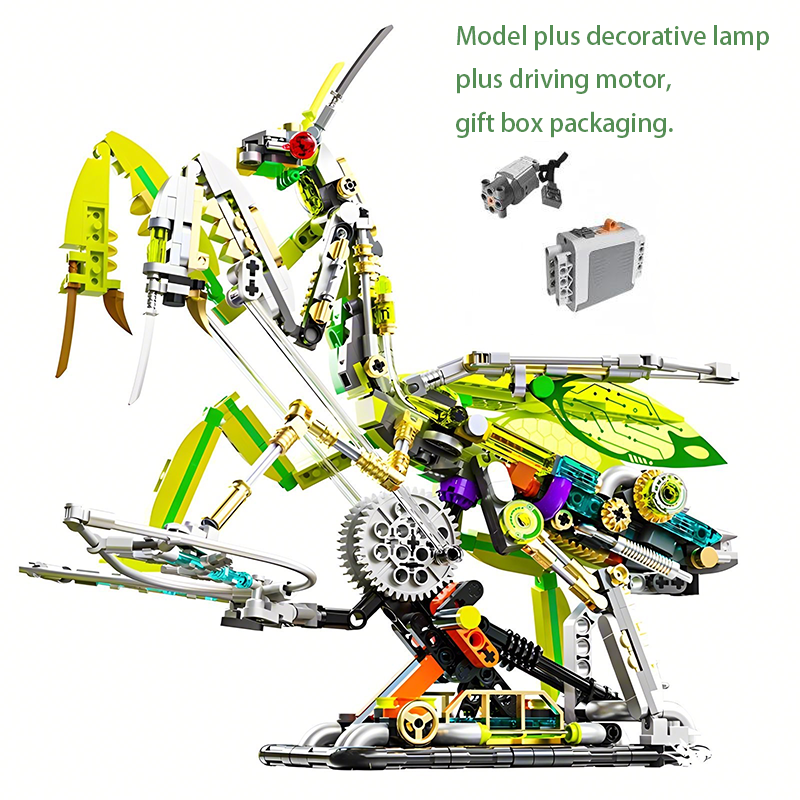 DIY Mantis building blocks sem - đánh giá và giá Science Toys Diy