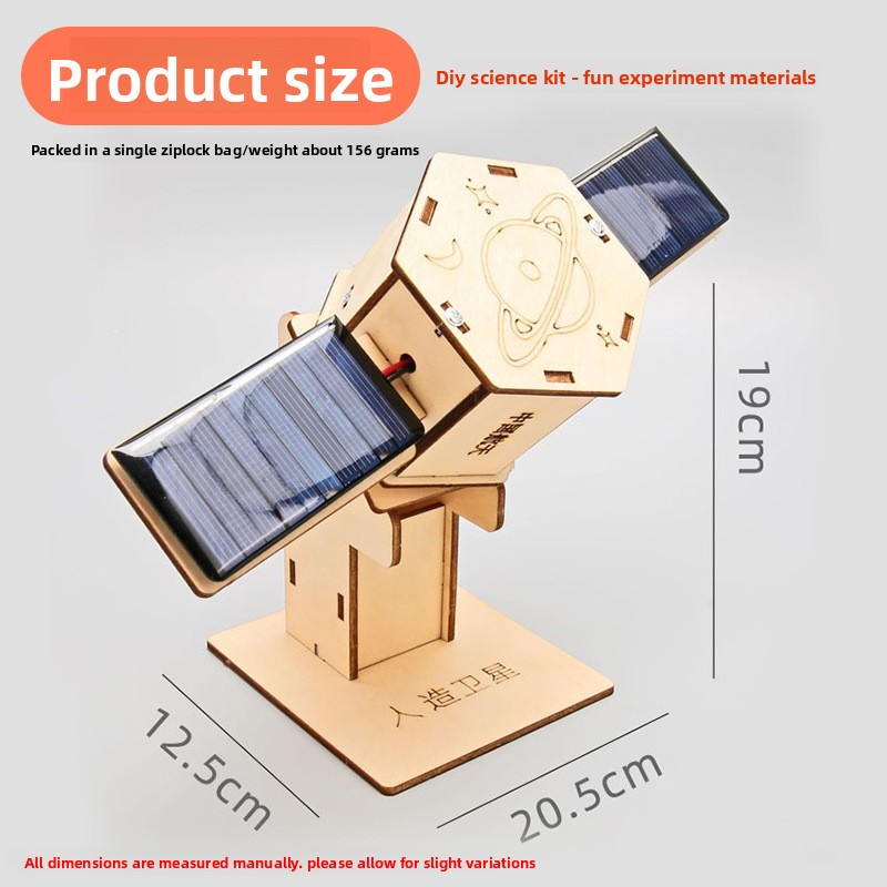 DIY Wooden Solar Satellite Mod - đánh giá và giá Science And Invention