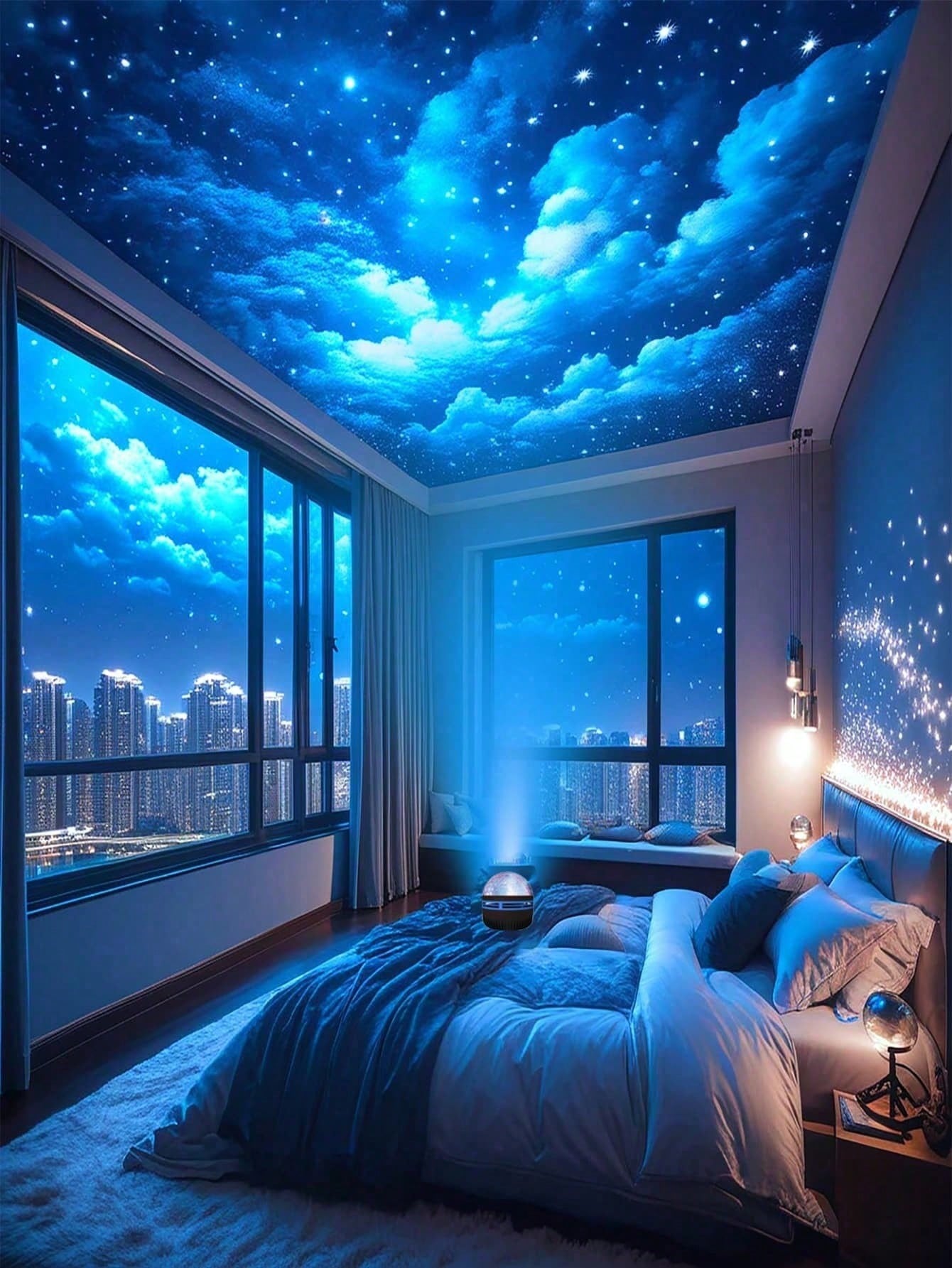 1pc LED Northern Lights Aurora - đánh giá và giá Planetarium Projector Home