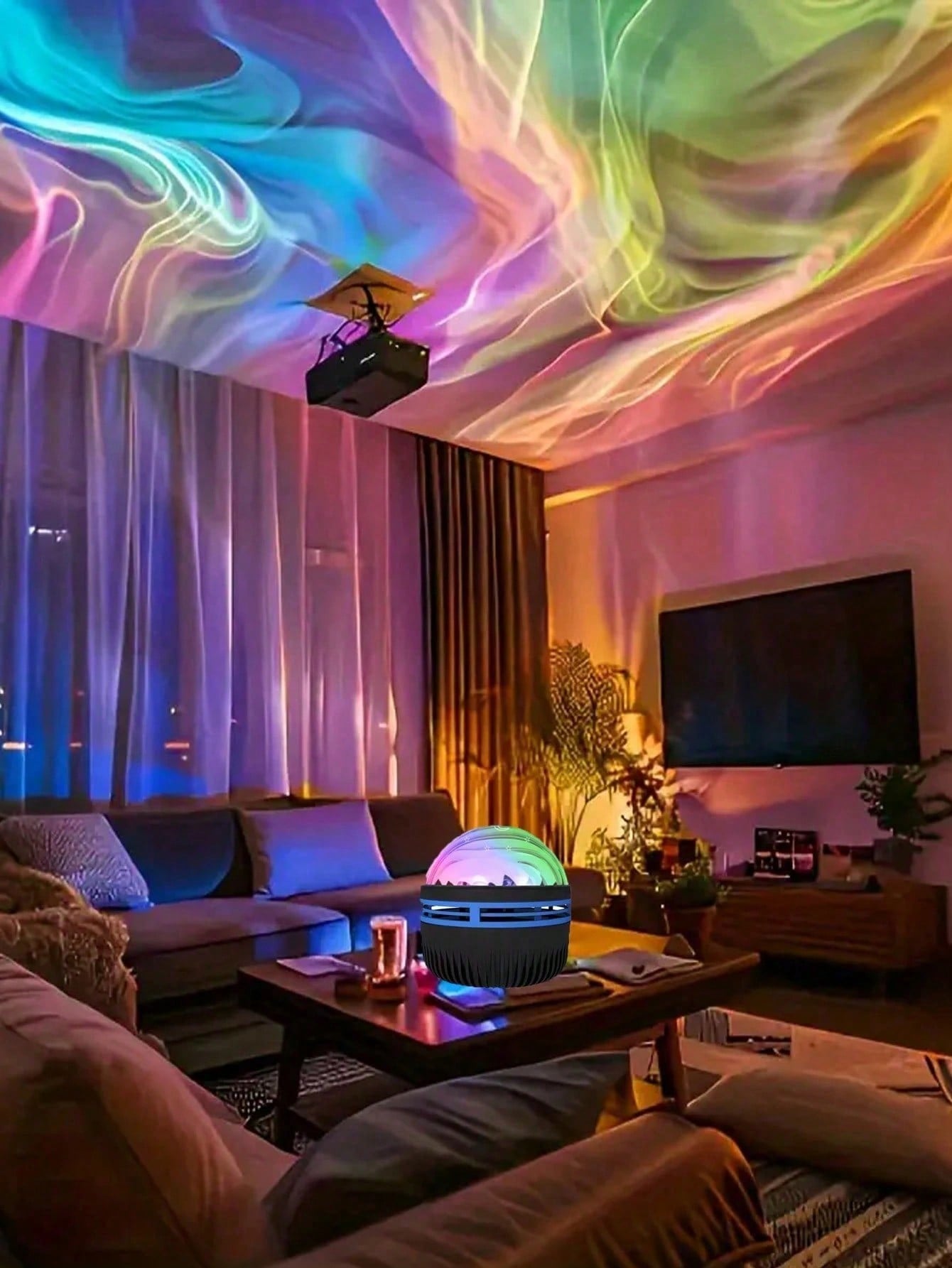 1pc LED Northern Lights Aurora - đánh giá và giá Planetarium Projector Home