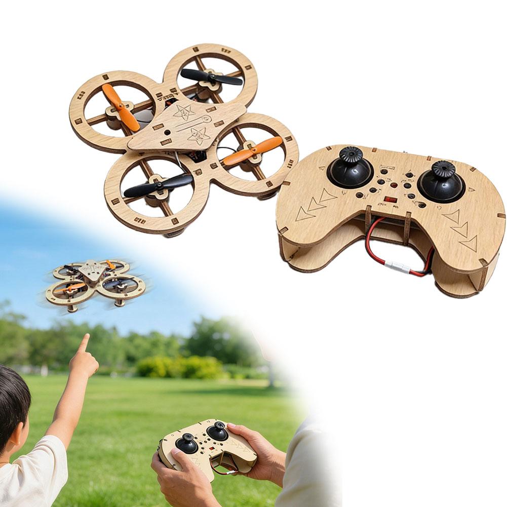 DIY Wooden RC Drone Quadcopter - đánh giá và giá Science Toys Diy