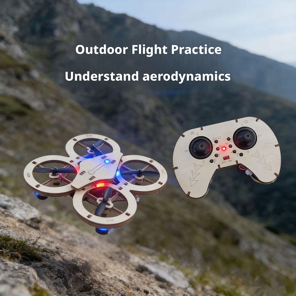 DIY Wooden RC Drone Quadcopter - đánh giá và giá Science Toys Diy