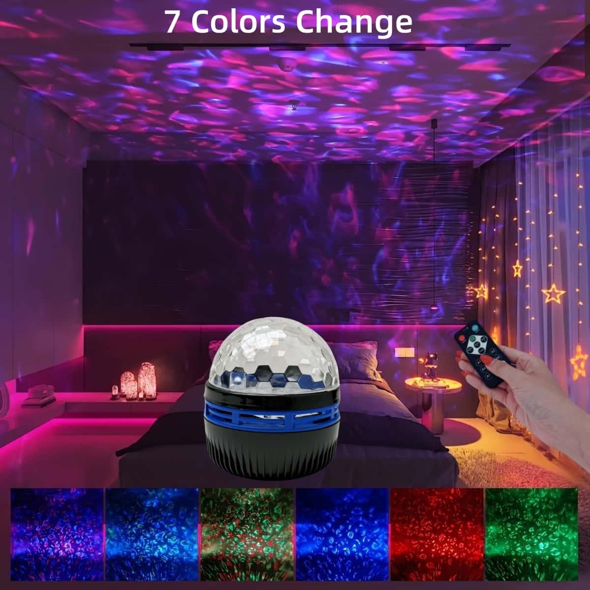 7 Modes RGB Starry Sky Galaxy  - đánh giá và giá Planetarium Projector Home
