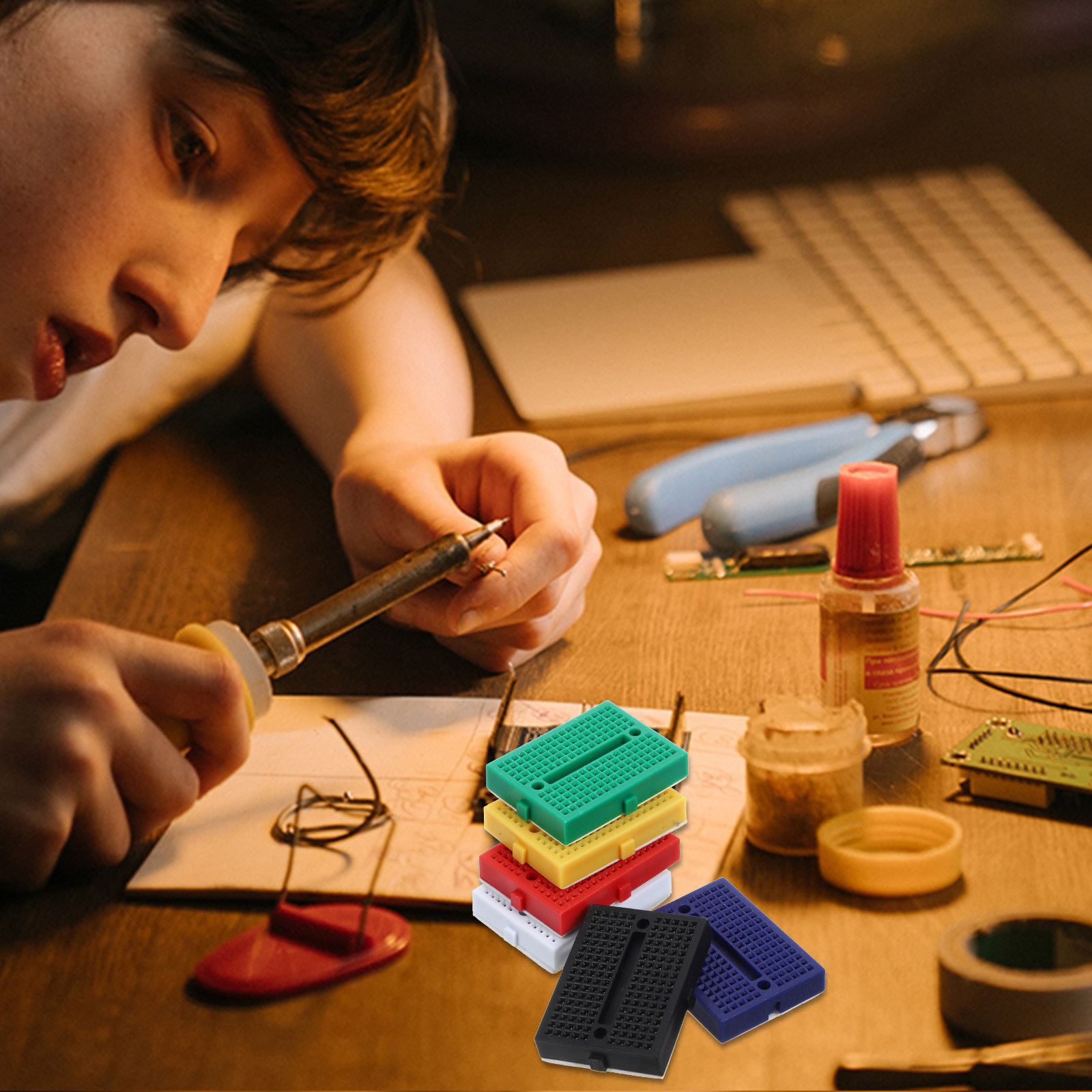 6pcs Mini Breadboard Experimen - đánh giá và giá Science Project