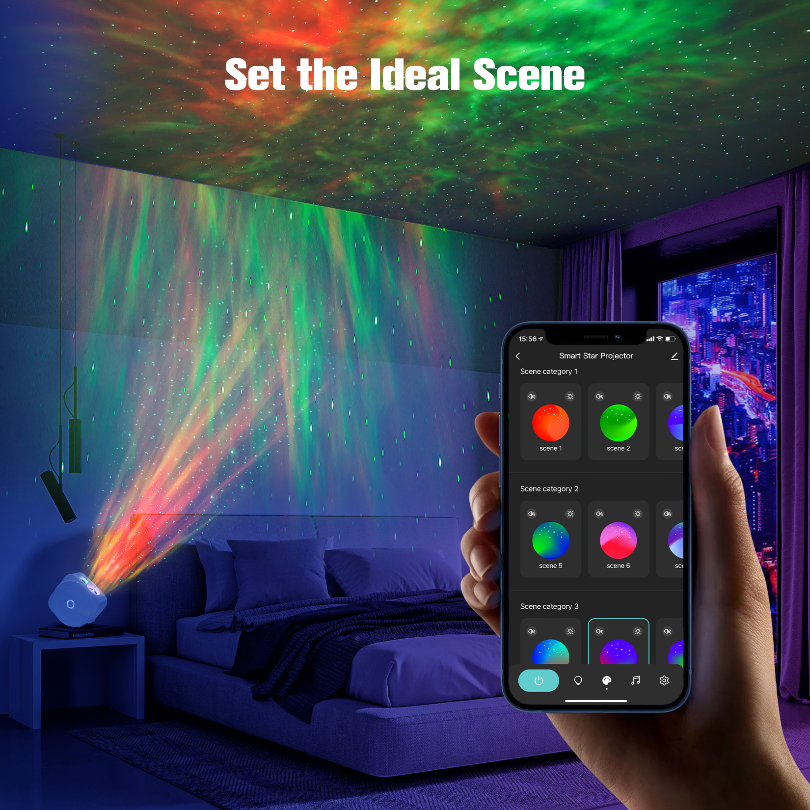 Galaxy Projector Light Tuya Sm - đánh giá và giá Planetarium Projector Home