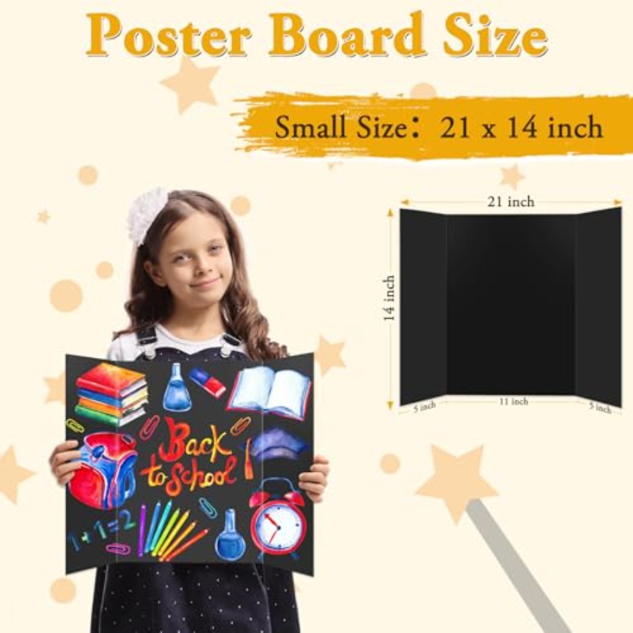 3PCS Small Trifold Poster Boar - đánh giá và giá Science Project